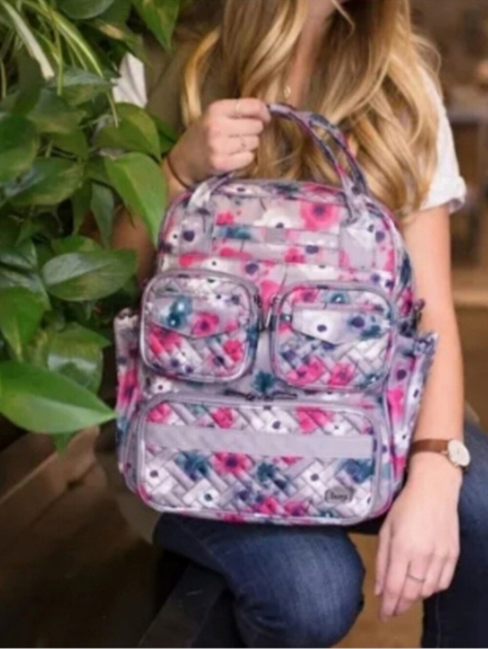 Lug Woman's Mini Puddle Jumper Tote Crossbody Bag